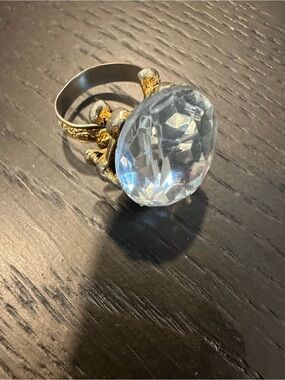 Vintage Georgian/Victorian‑Style Statement Ring